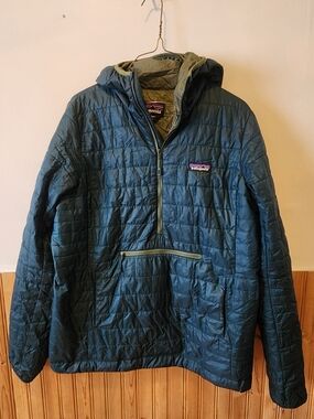 Patagonia Women’s Hooded Anorak Nano Puff Jacket - Emerald Green